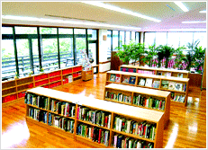 圖書館一角